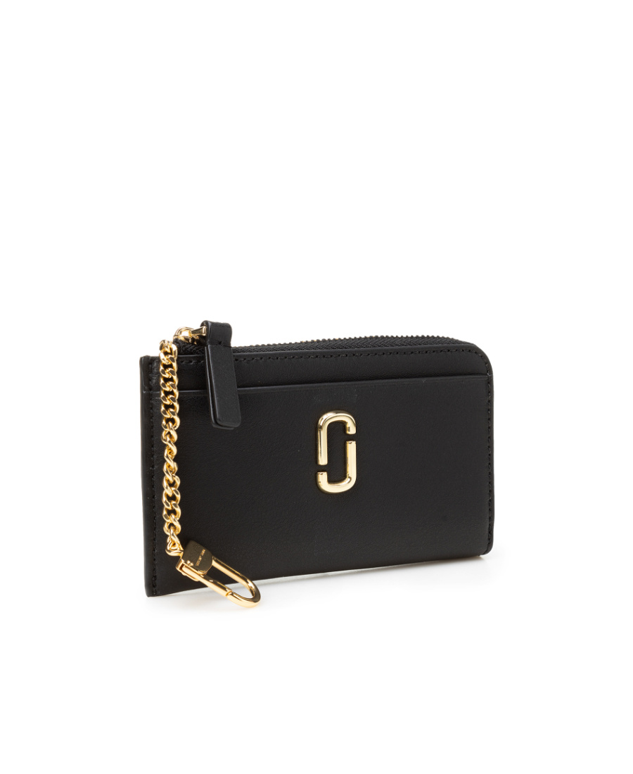 Marc Jacobs The Top Zip Multi Wallet In Black