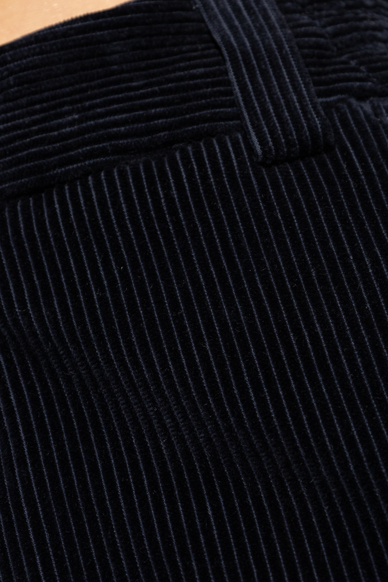 Moncler Corduroy Trousers In Blue