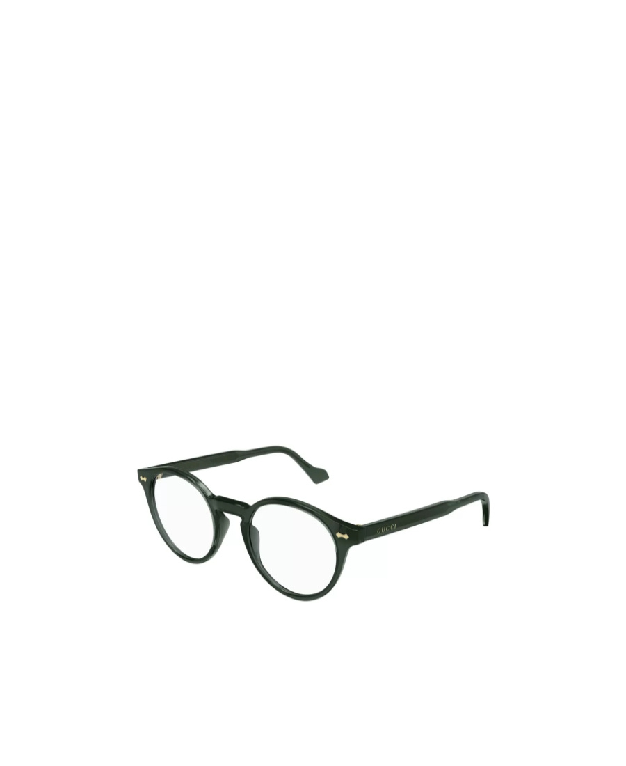 Gucci Round Frame Optical Glasses In Black