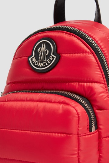 Moncler Small Kilia Cross Body Bag In Red