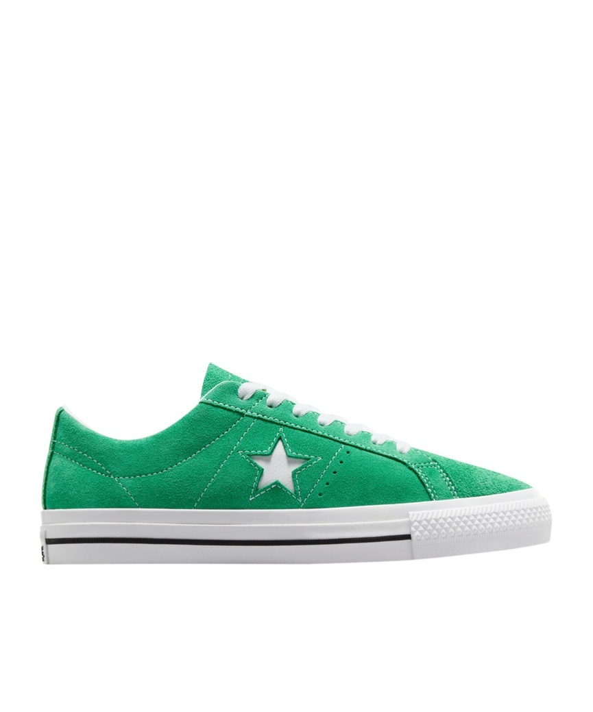 Converse Round Head Low-cut Casual Shoes In Green