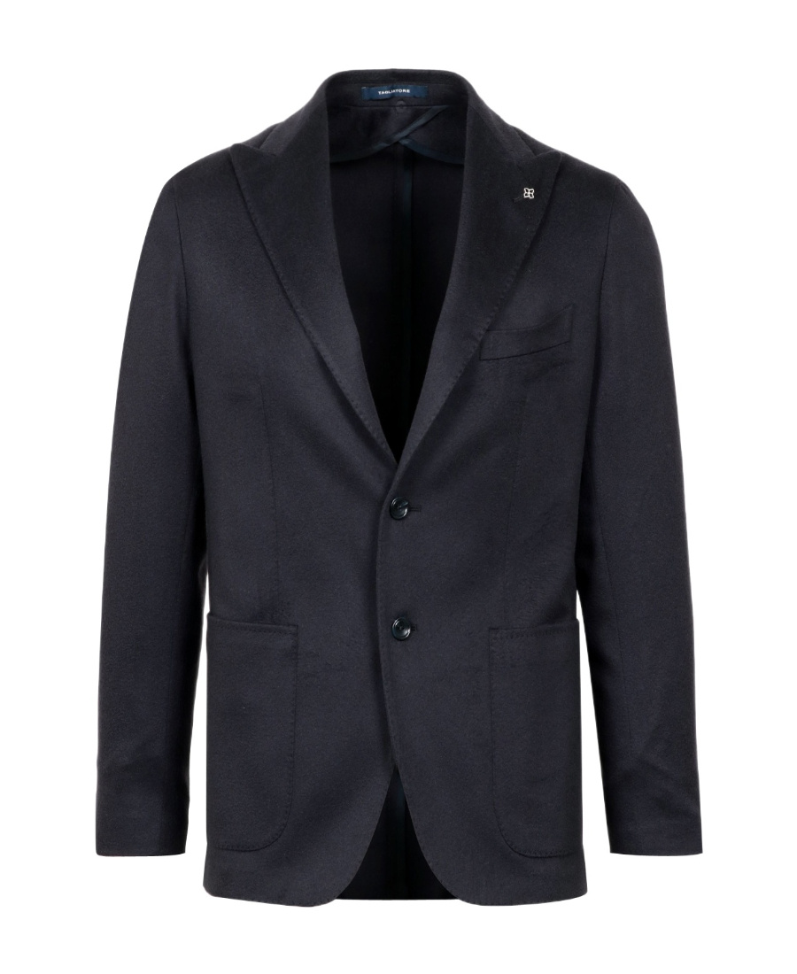 Shop Tagliatore Single-breasted Jacket In Black