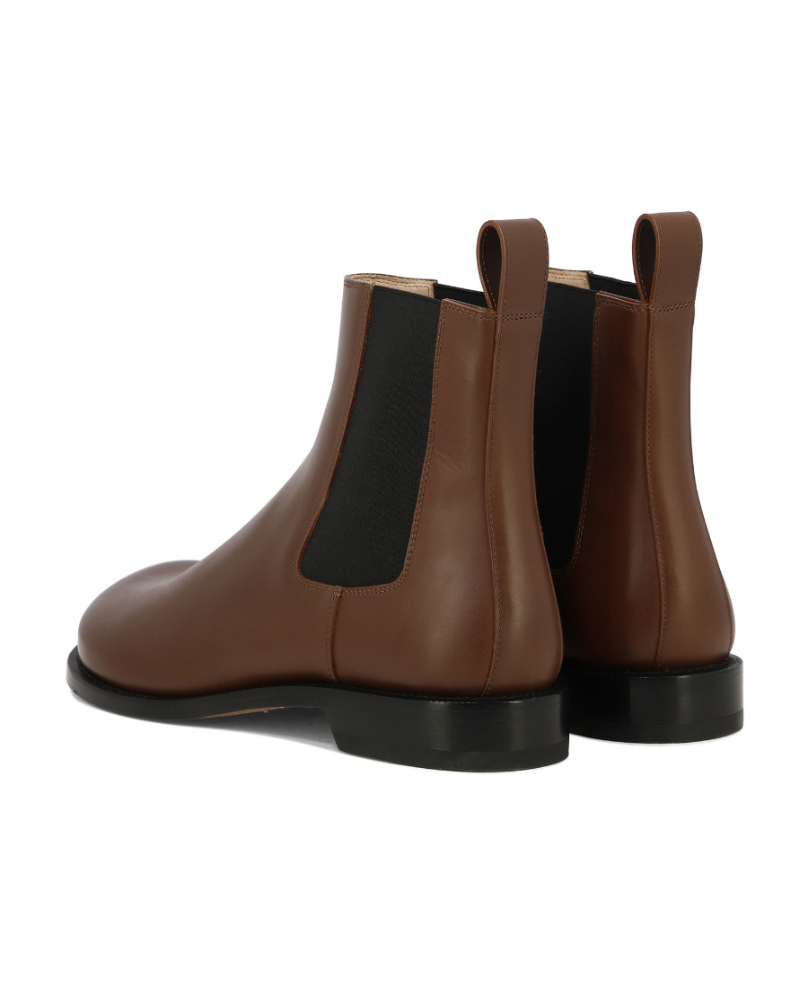 Loewe Campo Chelsea Boots In Brown