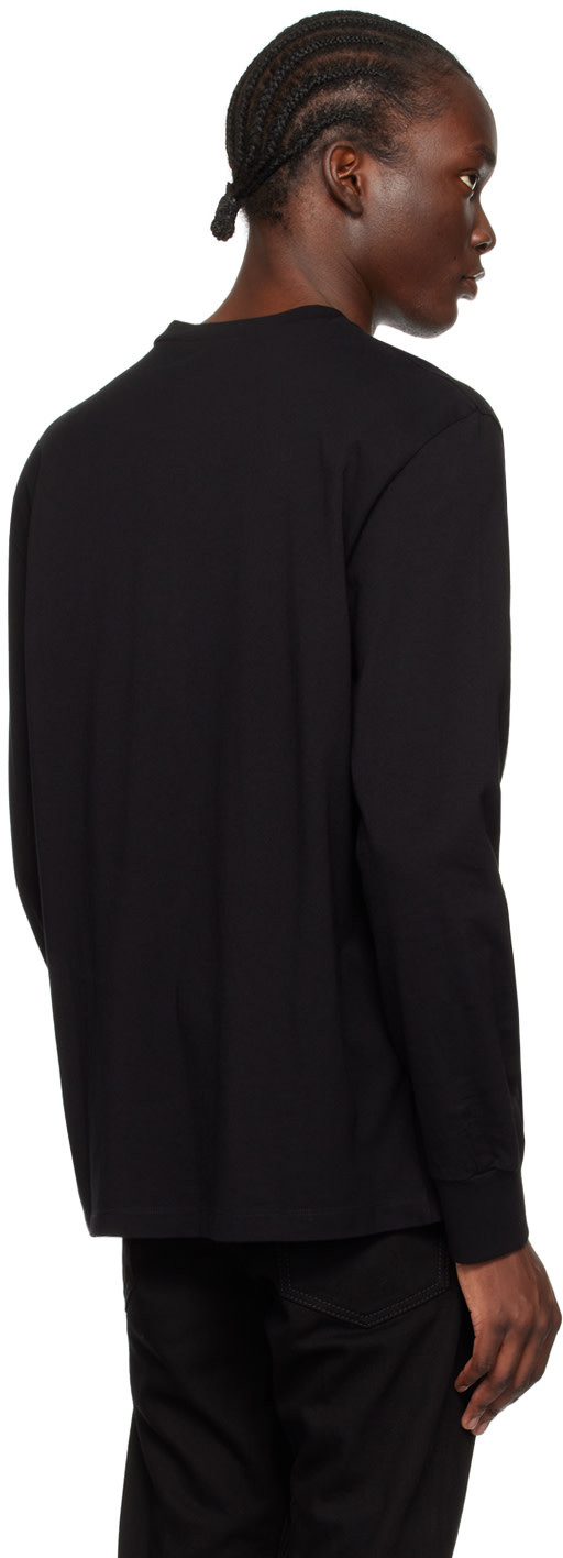 Dsquared2 Long-sleeved T-shirt In Black