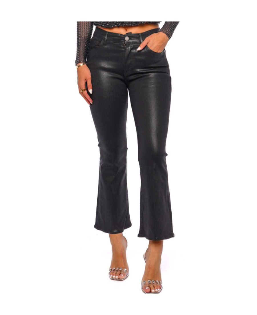 FRAME BELT RING DENIM TROUSERS