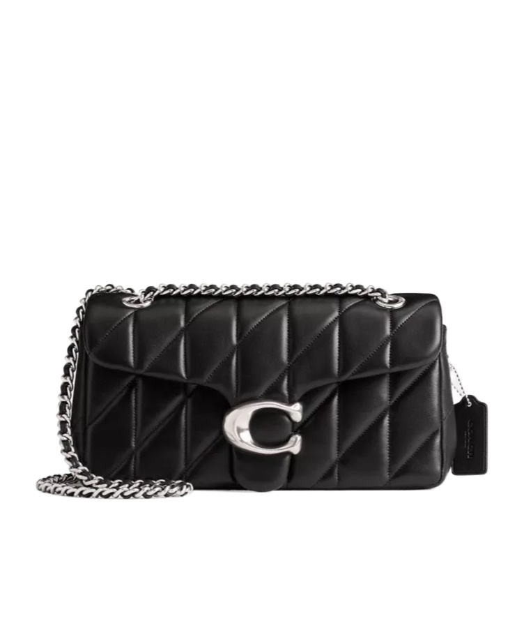 Coach Buy Now Tabby Shoulder Bag 26 With Quilting In Black