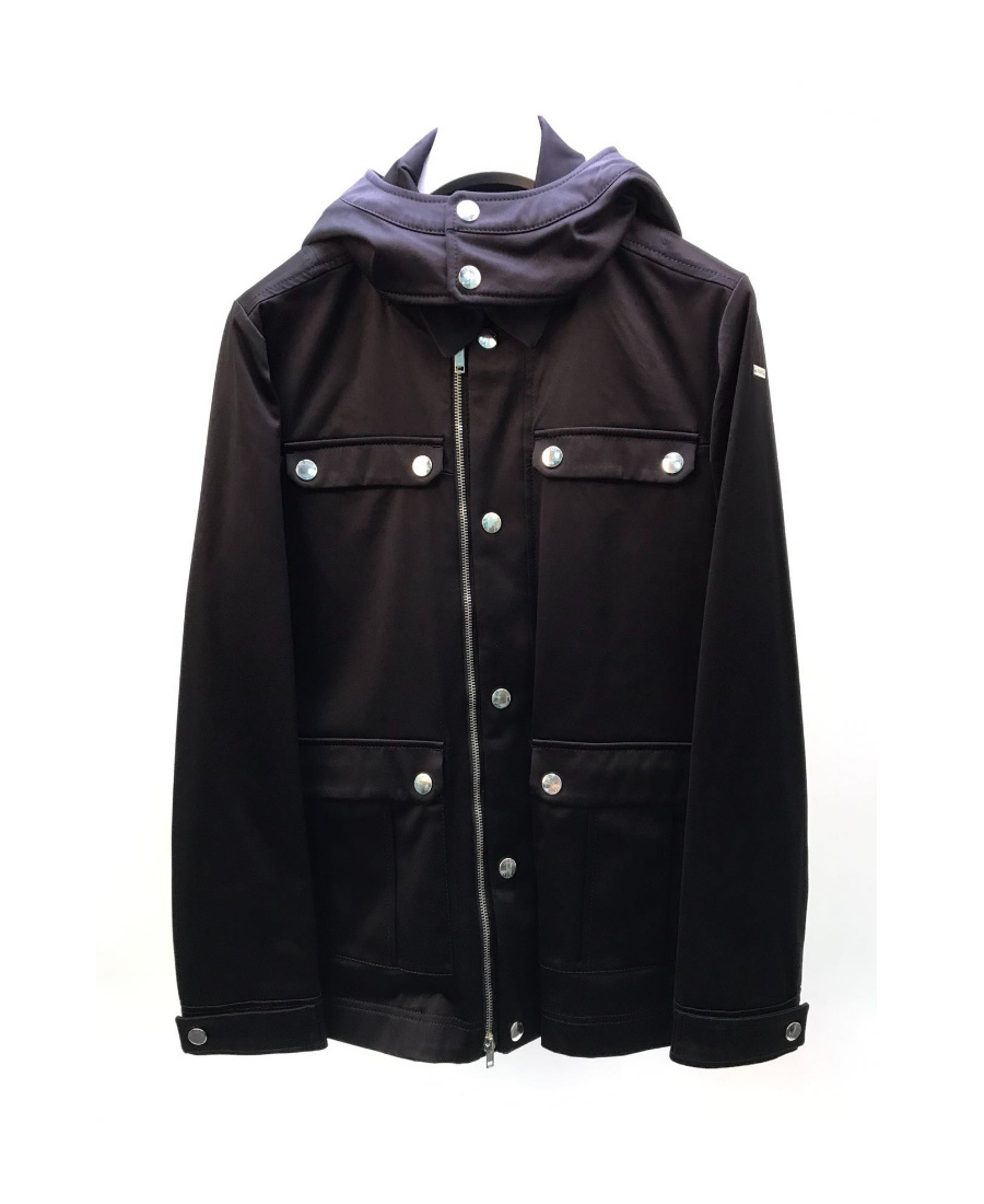 Iceberg Long-sleeved Casual Jacket In Black
