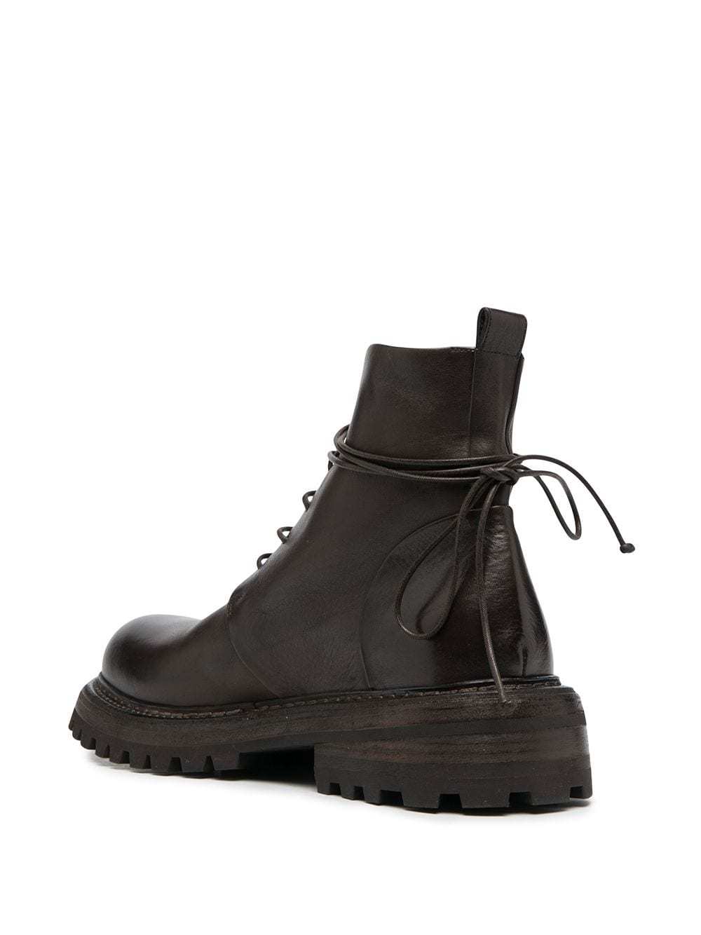 Marsèll Military-style Lace-up Boots In Black
