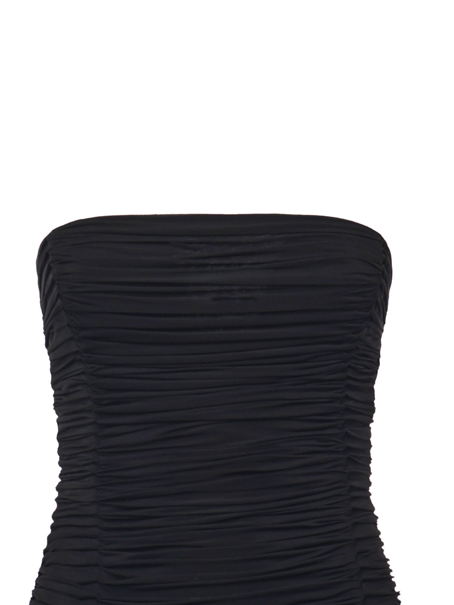 Magda Butrym Ruffled Midi Dress In Black