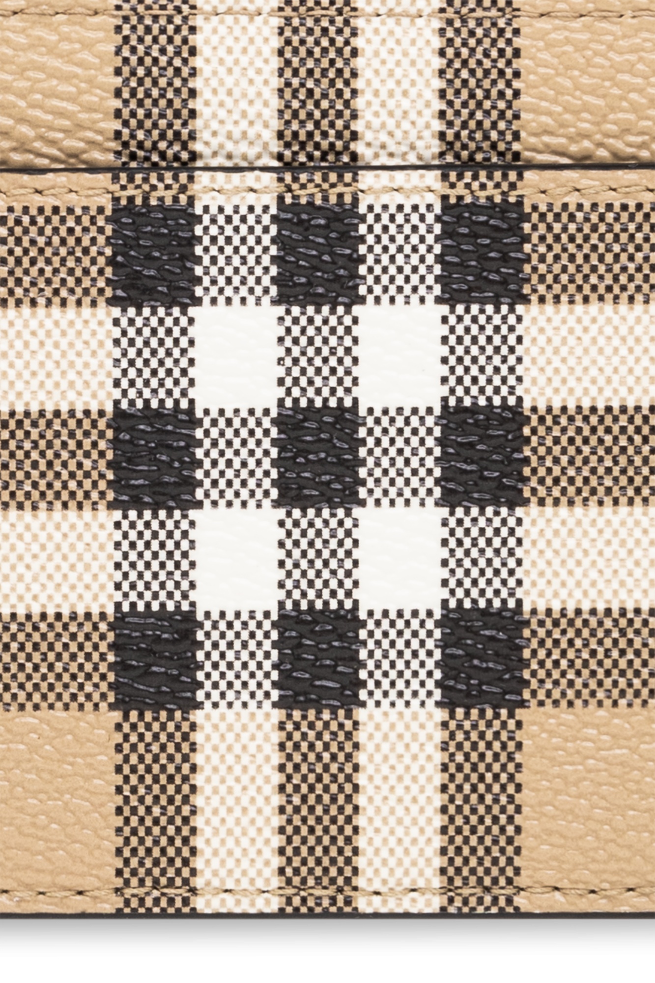 Burberry Check-print Card Holder In Multi