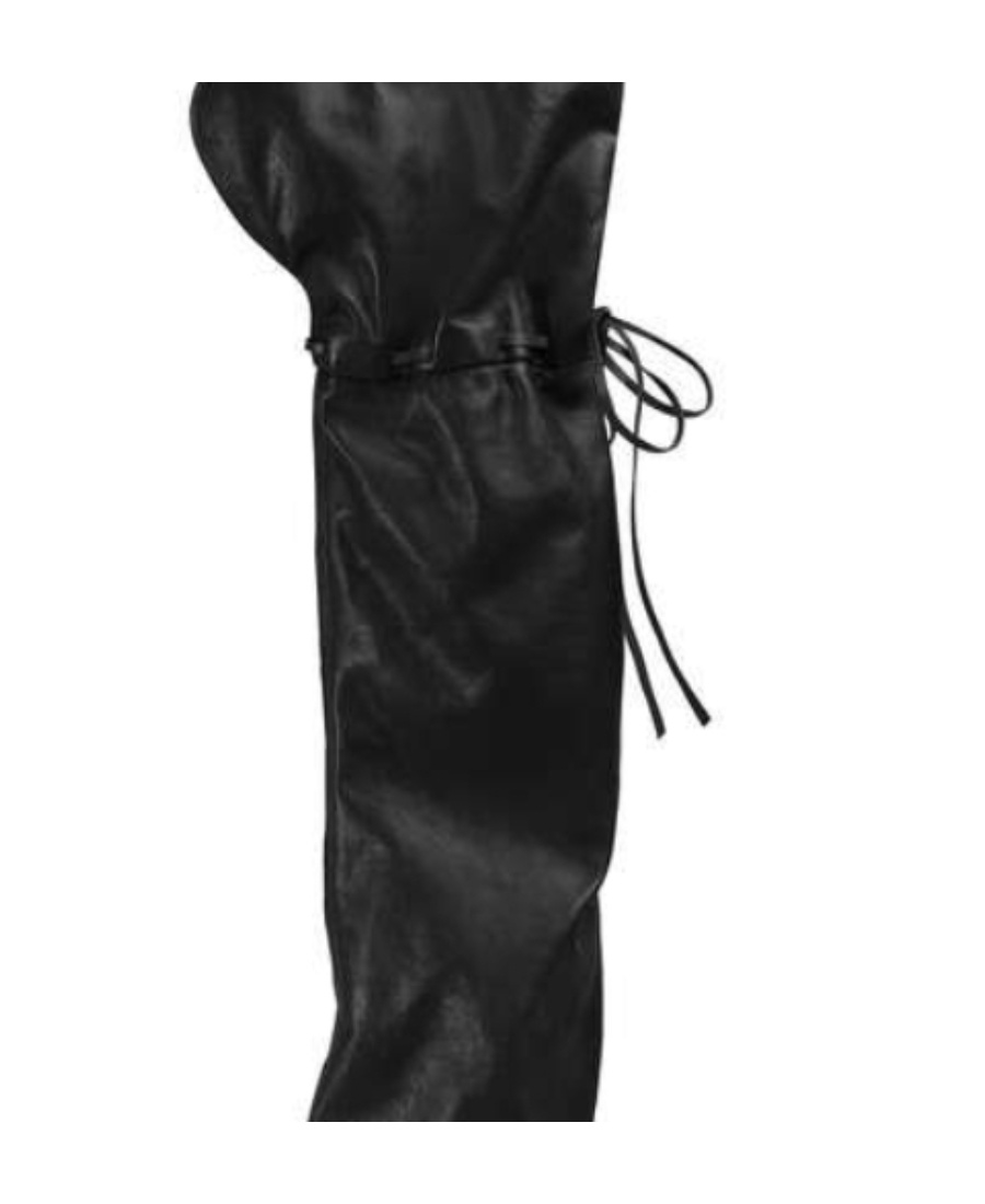 Gucci High-heeled Knee-high Boots In Black