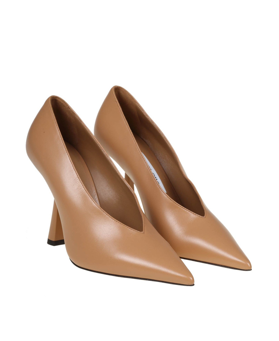 Jimmy Choo Maryanne 100mm Leather Pumps In Nude