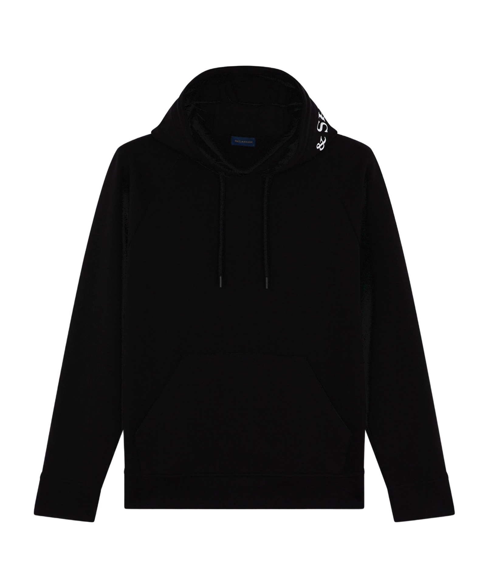 Paul & Shark Long-sleeved Hoodie In Black