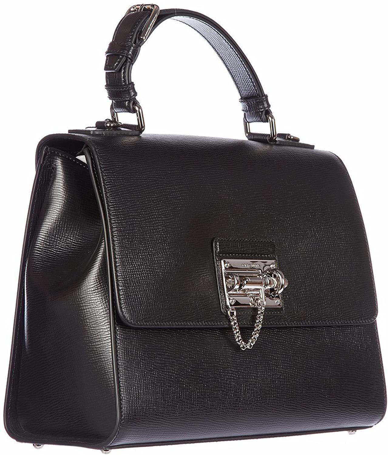 DOLCE & GABBANA LOGO DETAIL HANDBAG