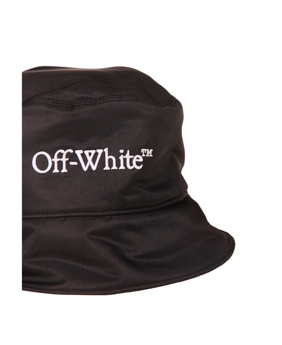 Off-white Bookish Bucket Hat In Black