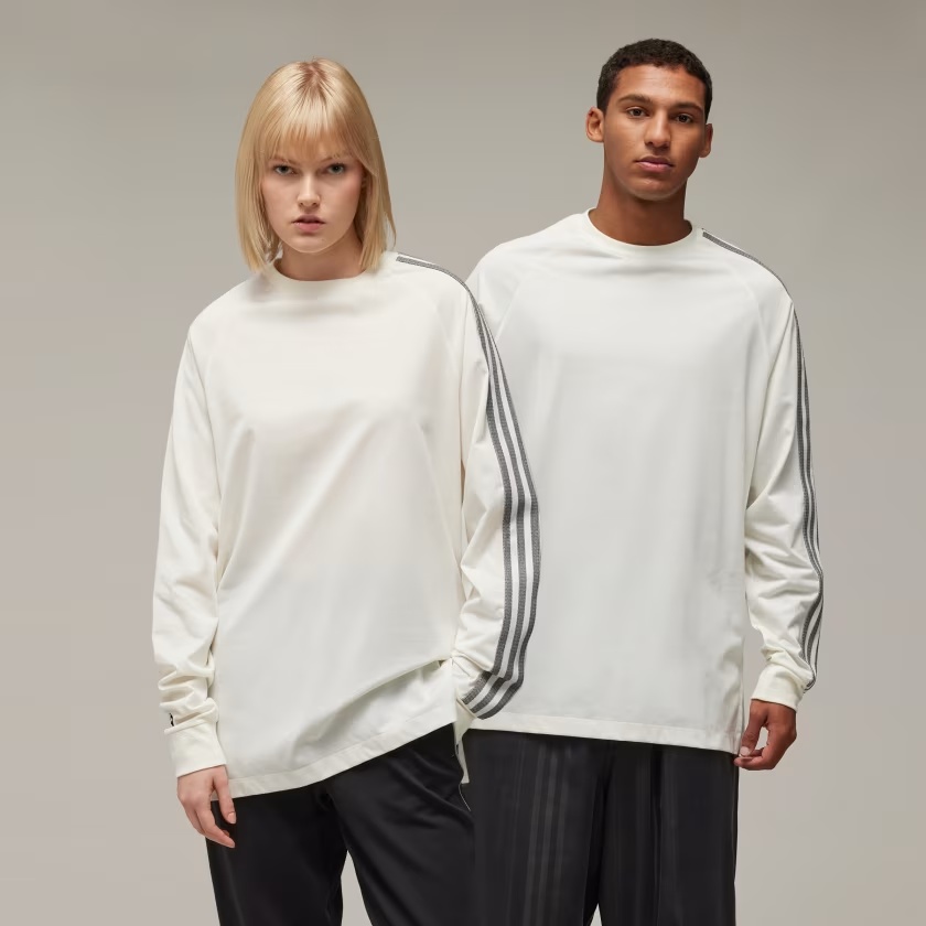 Y-3 Comfortable Cotton-blend T-shirt In White