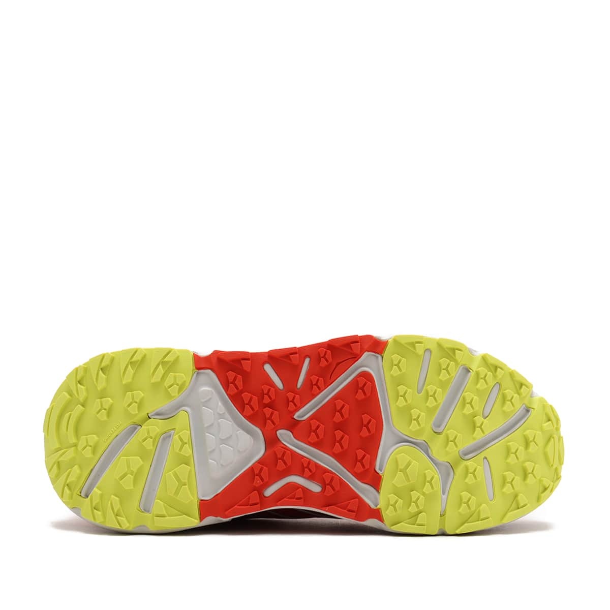 Hoka Stinson Evo Og Rubber And Faux Suede-trimmed Mesh Running Sneakers In Red