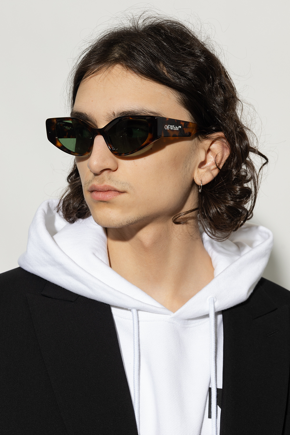 Off-white Memphis Cat-eye Sunglasses In Gray