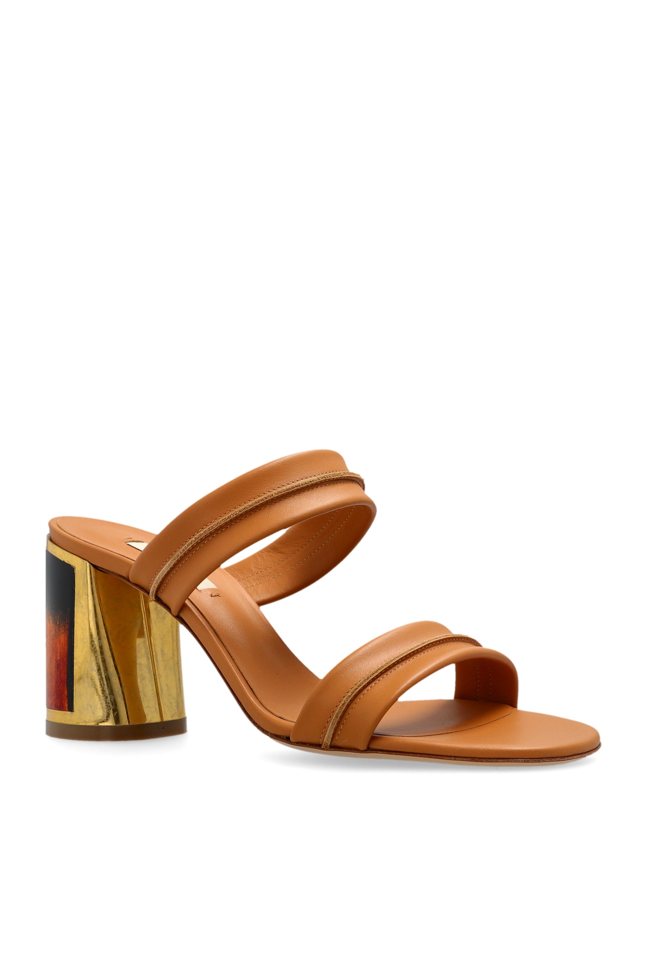 Casadei Bighorn Cleo Heeled Sandals In Brown