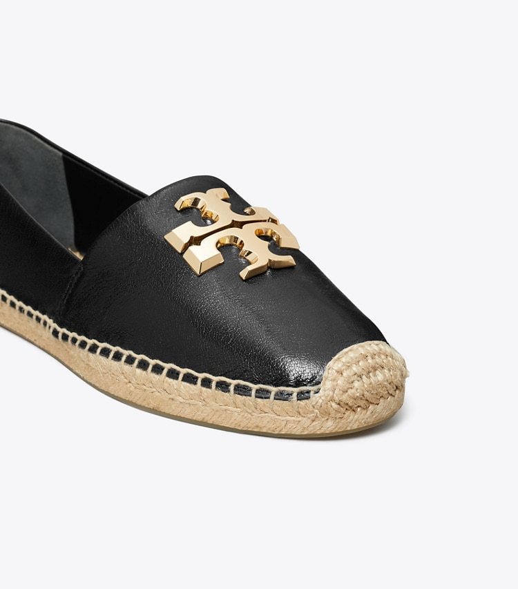 Tory Burch Eleanor Leather Medallion Loafer Espadrilles