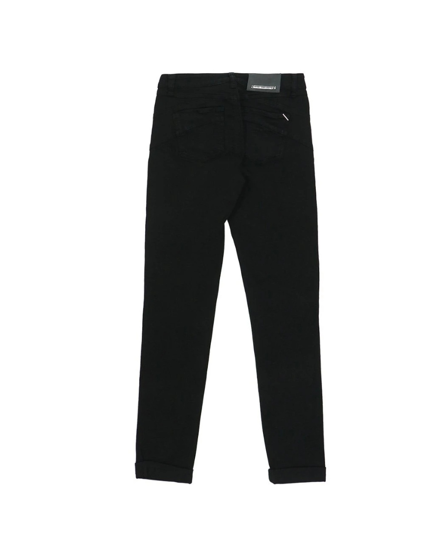 Sportmax Logo Details Jeans In Black