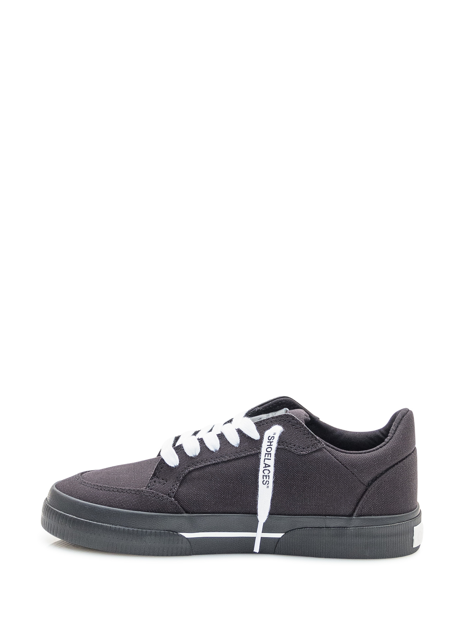 Off-white Lace-up Low-top Casual Shoes In Black