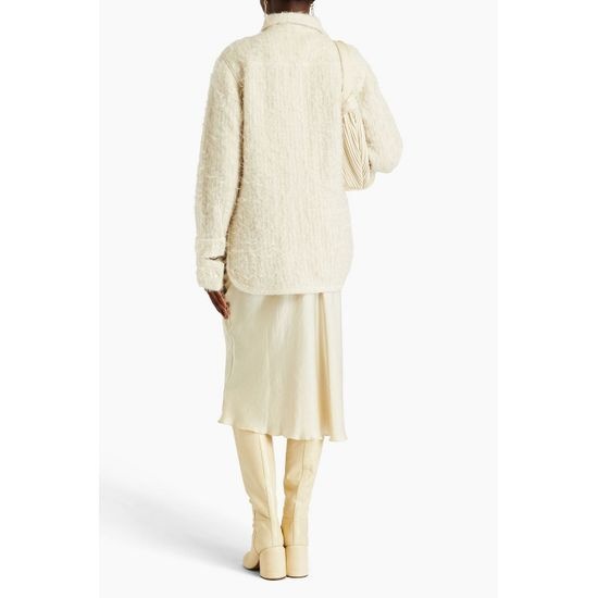 Shop Jil Sander Button Long-sleeved Shirt In White