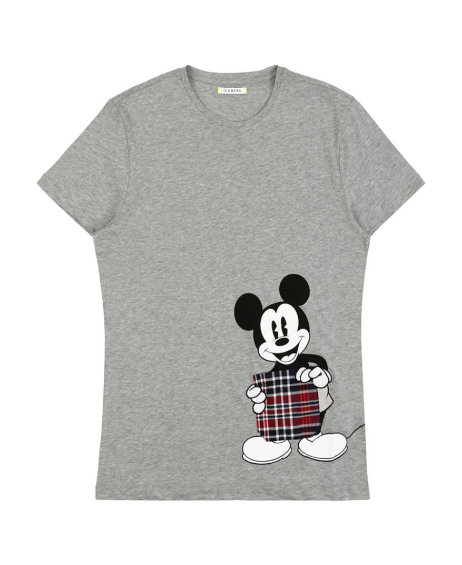 Iceberg Printed T-shirt In Gray