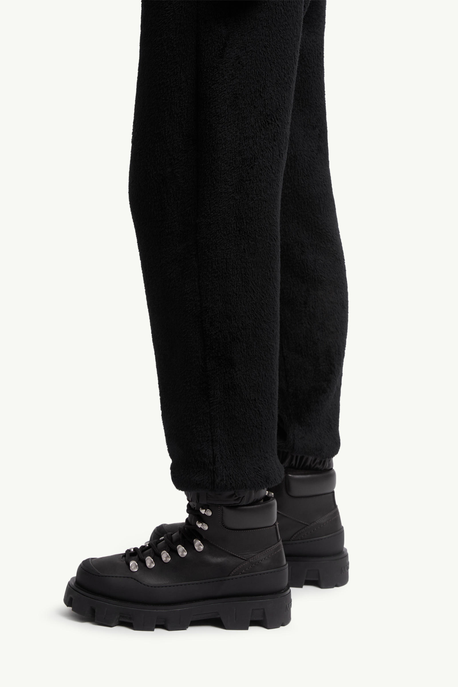 Moncler Polartec Track Pants In Black