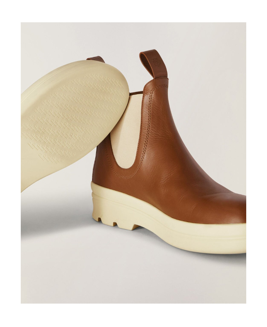 Loro Piana Lakeside Ankle Boots In Brown