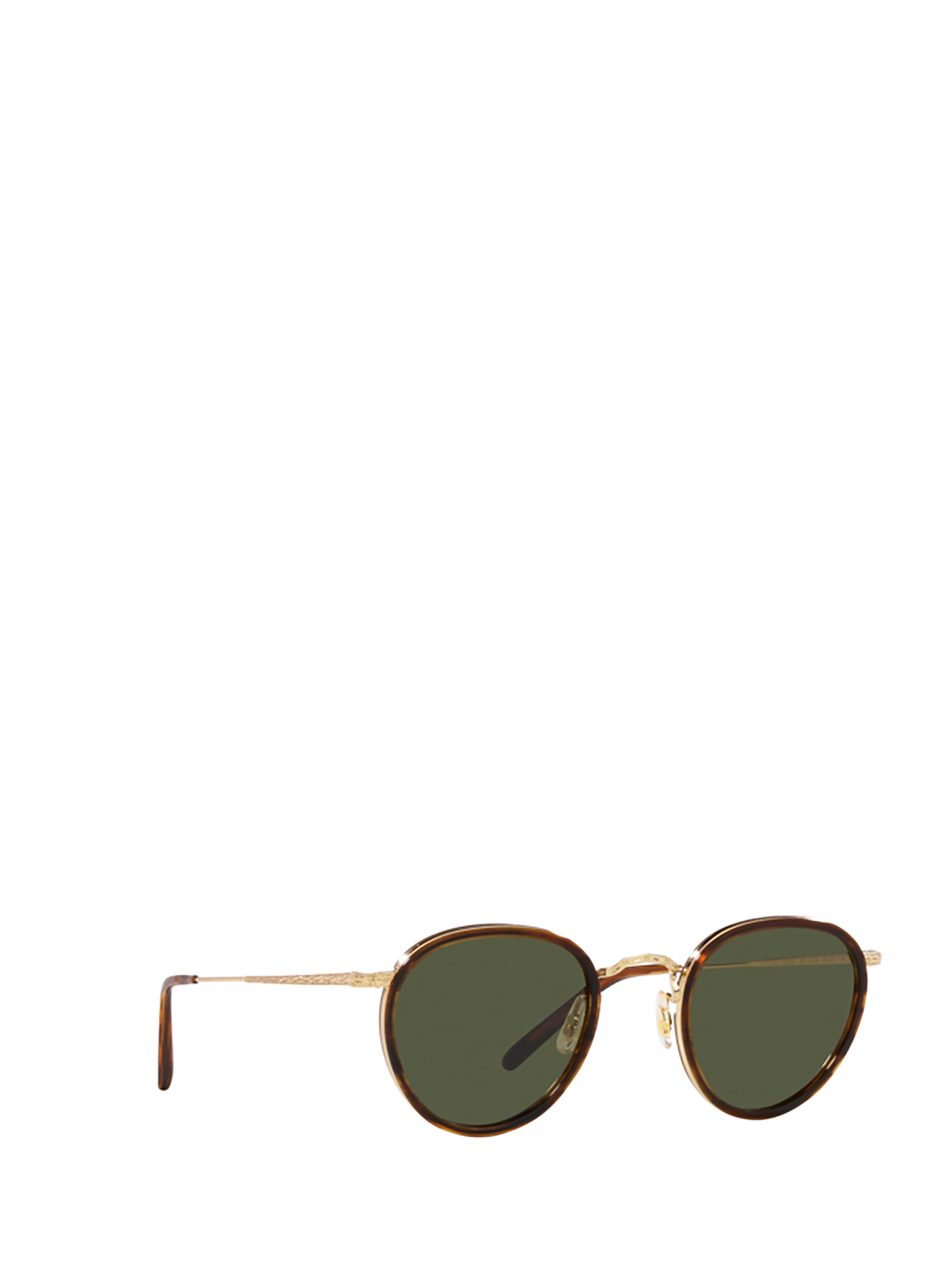 Oliver Peoples Mp-2 Round-frame Sunglasses In Green