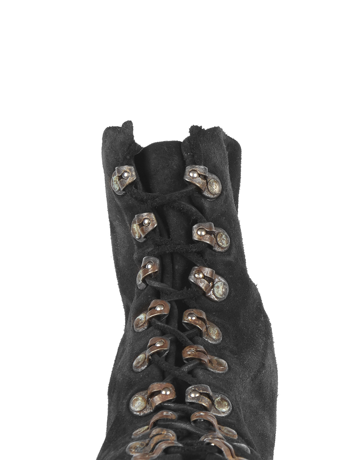 Guidi Lace-up Boots In Black