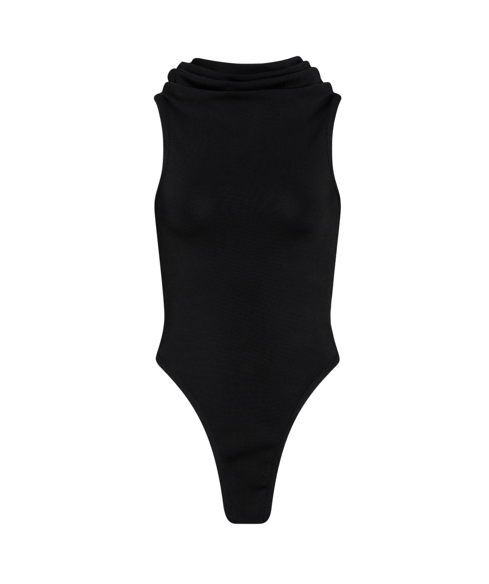 Alaïa Hoodie Stretch Body In Black