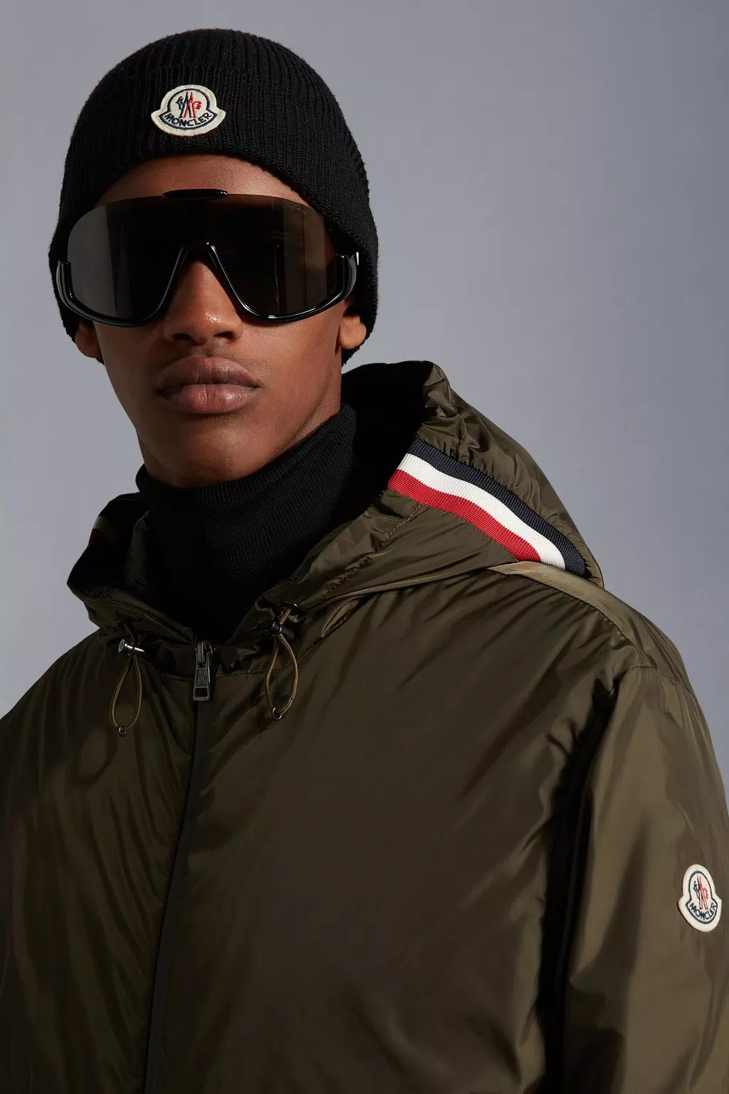 Moncler Doudoune Courte Melampyre In Green