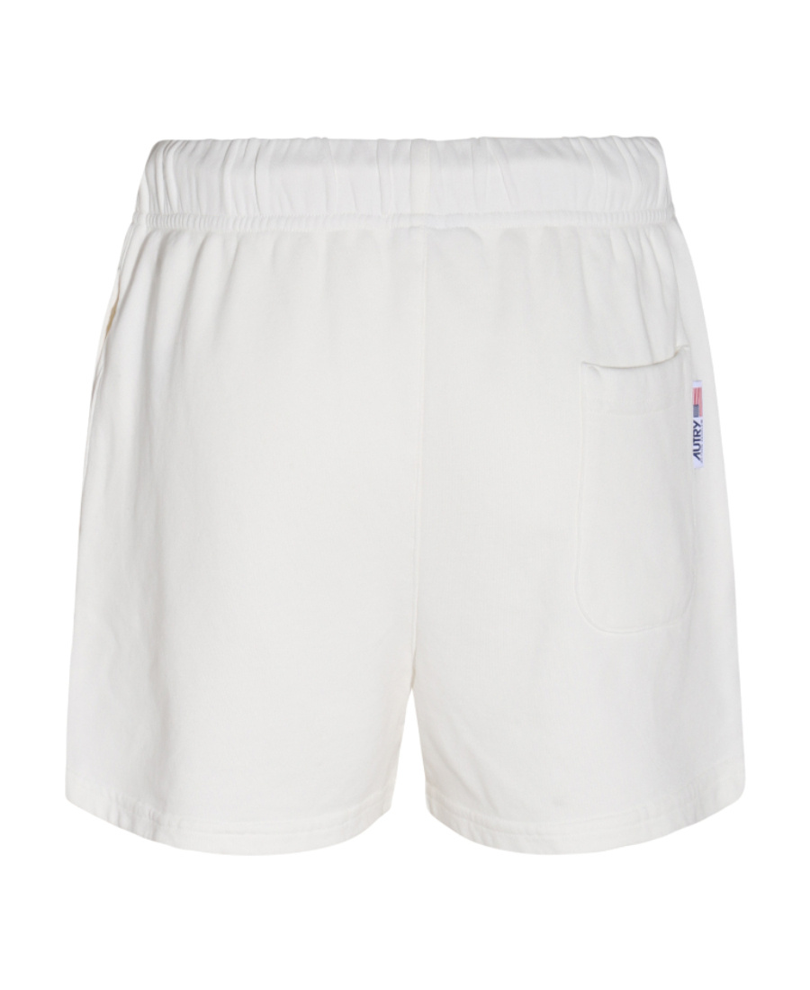 Autry Logo-print Drawstring Shorts In White