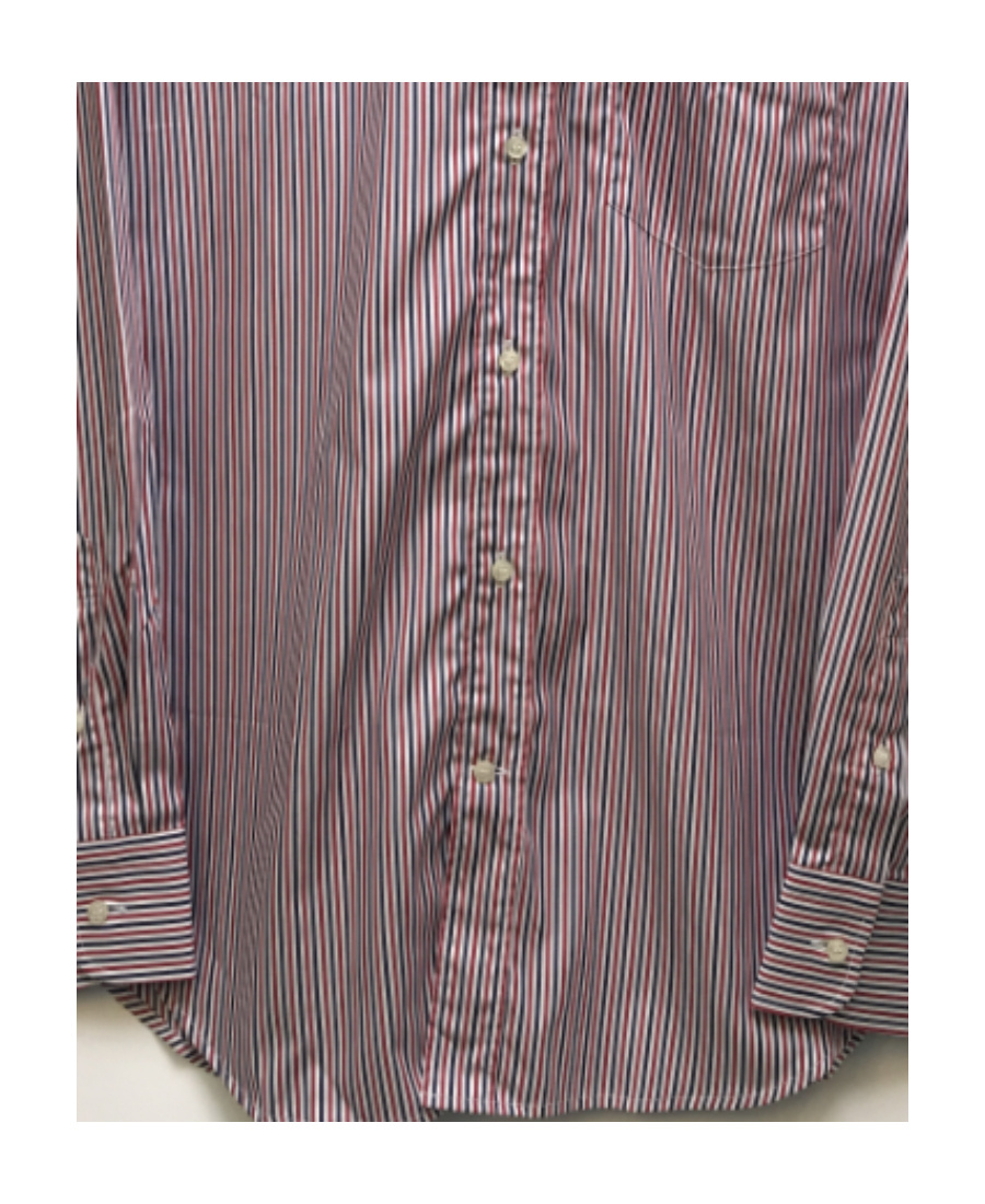 Paul & Shark Striped Long-sleeved Shirt In Gray