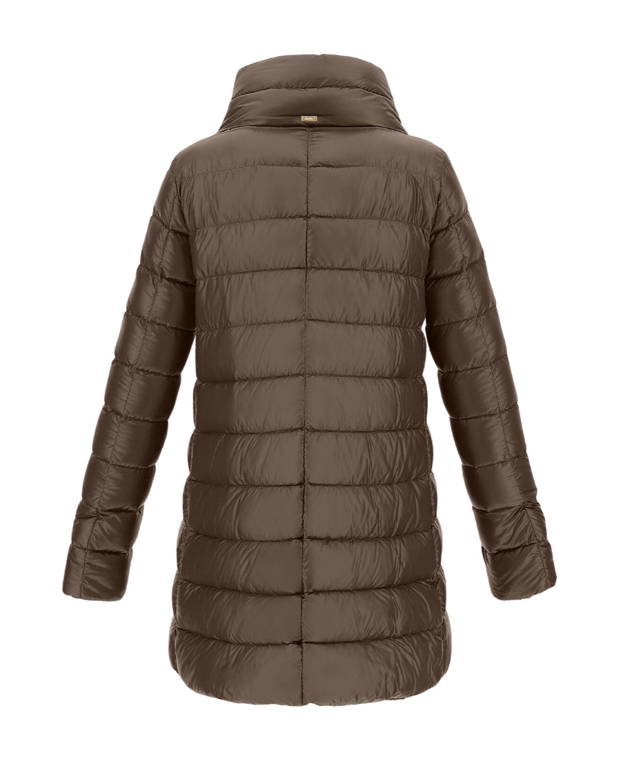 Herno Amelia Down Jacket In Brown