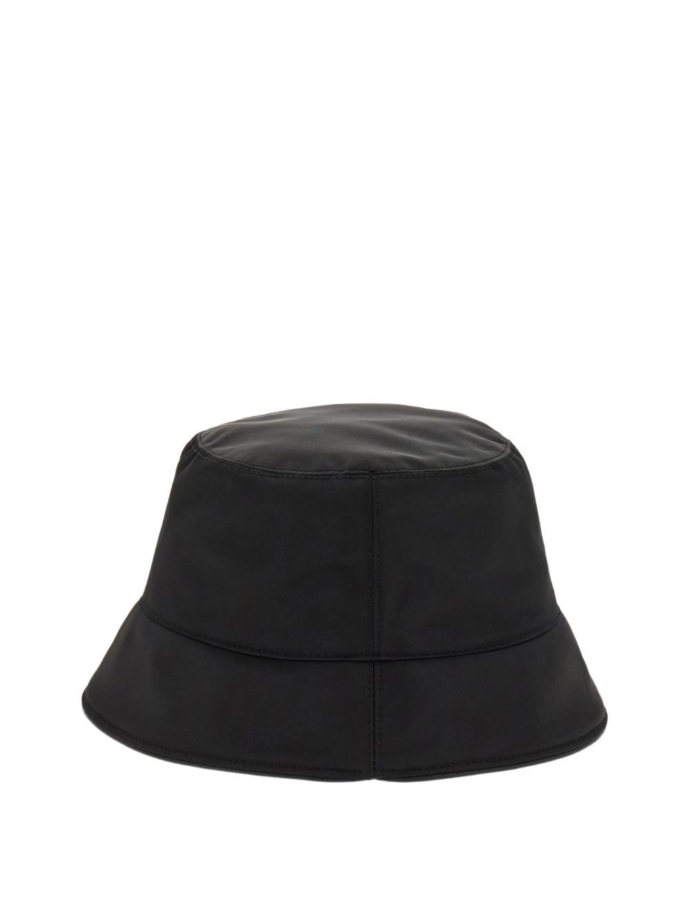 Ferragamo Bucket Hat With Embroidered Logo In Black