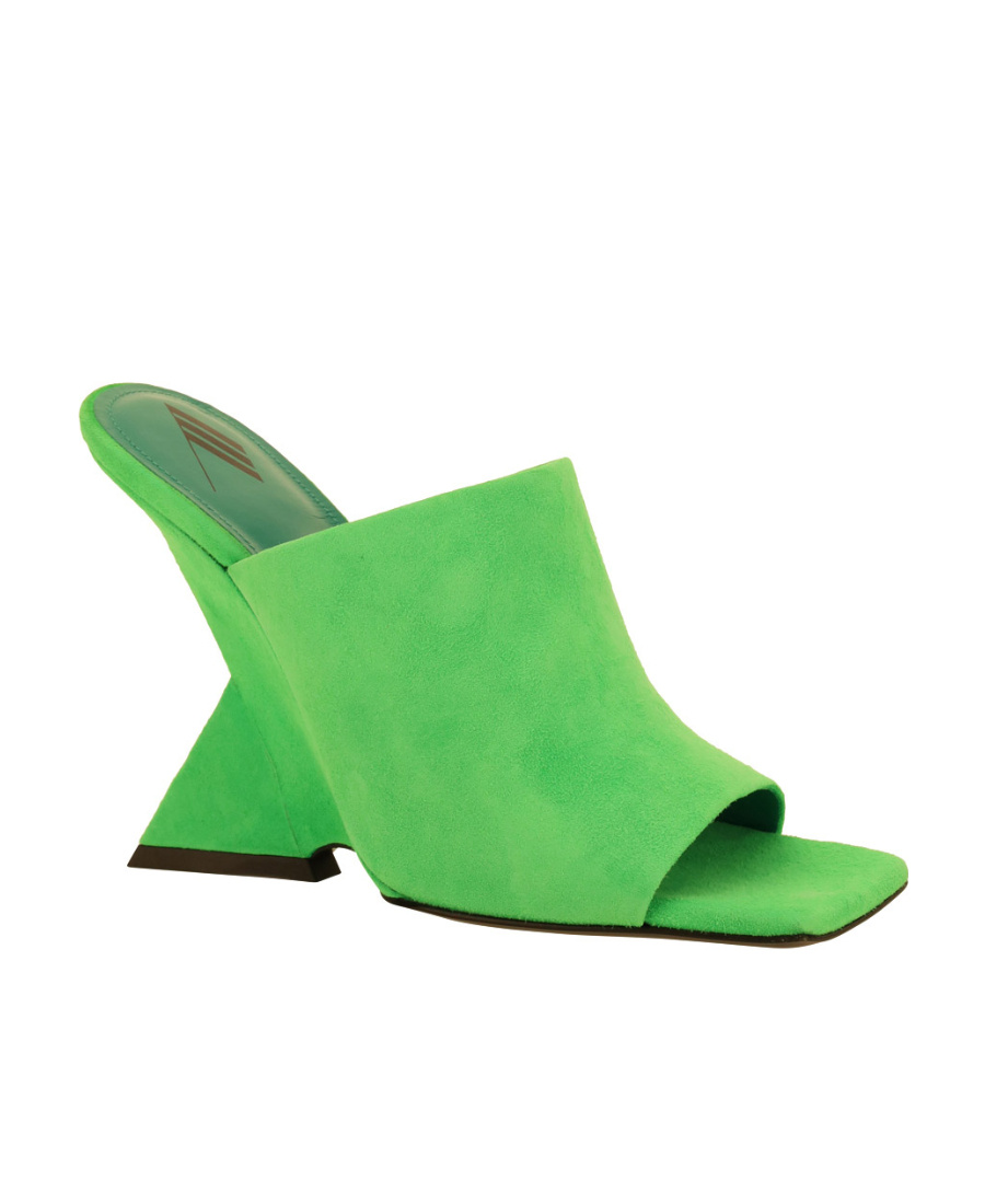 Attico Cheope Sandals In Green