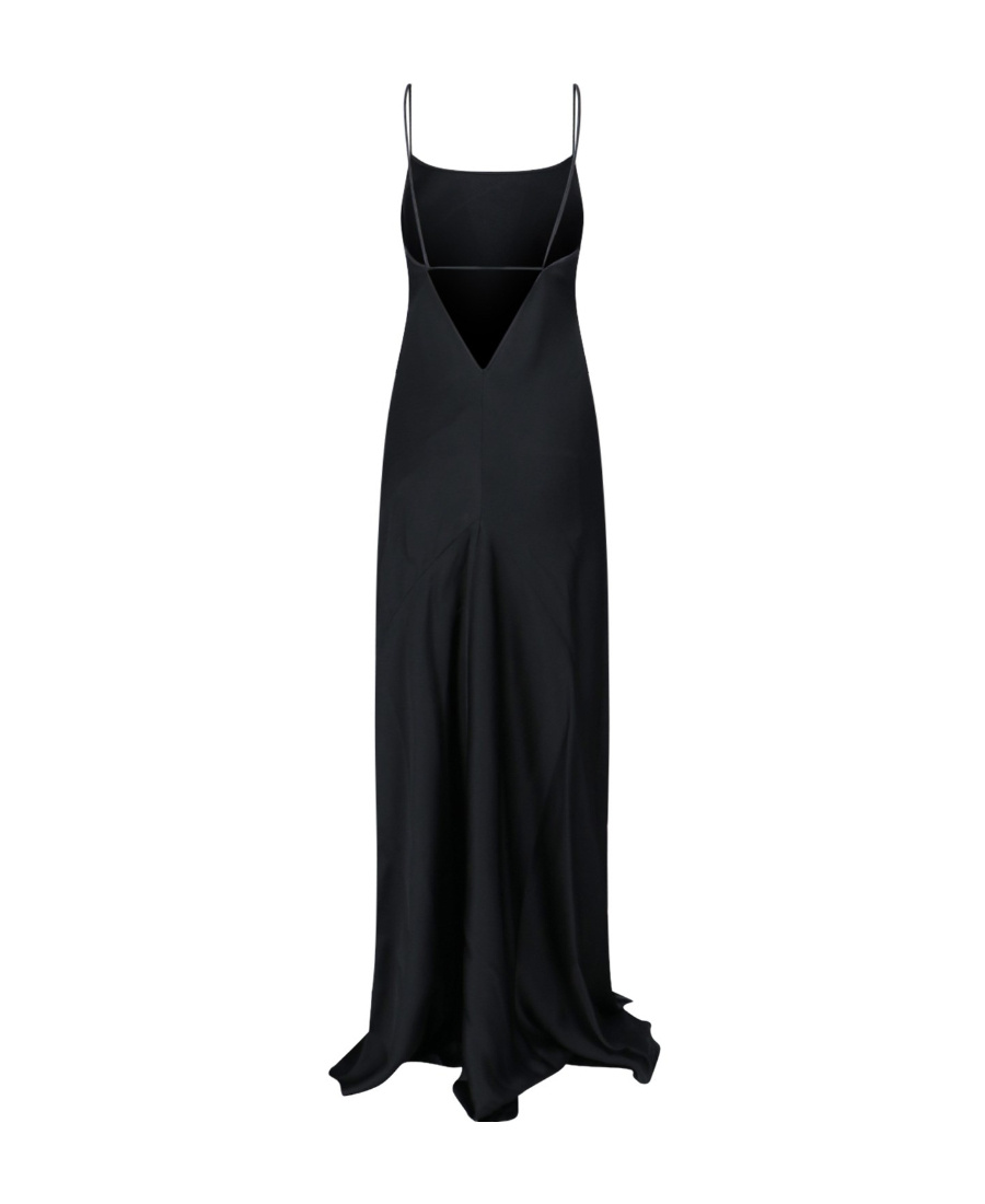 VICTORIA BECKHAM PLUNGING V-BACK MAXI DRESS