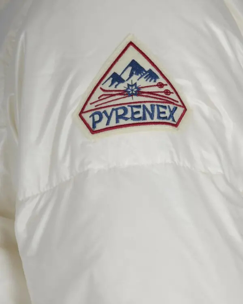 Pyrenex Long-sleeved Down Jacket In White