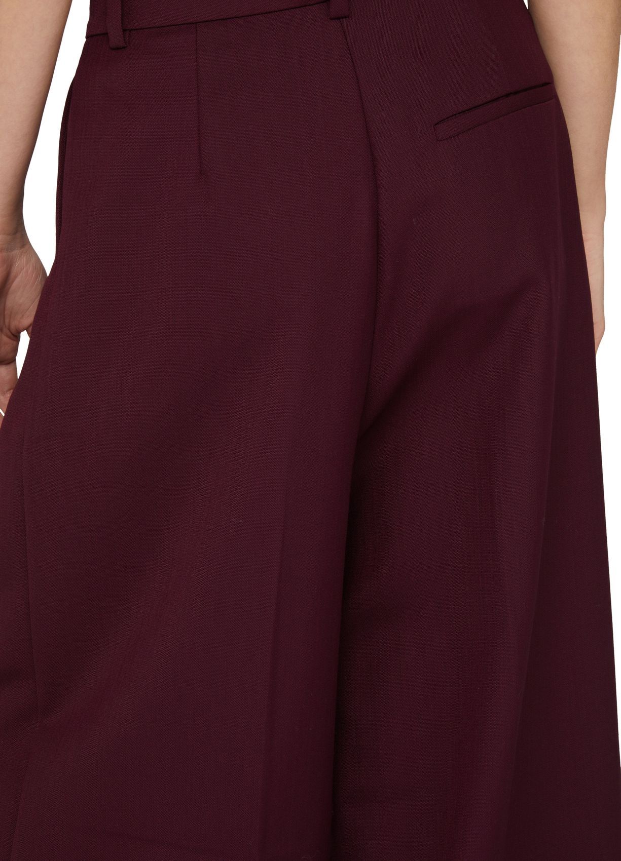 ANINE BING BELT LOOPS SLACKS
