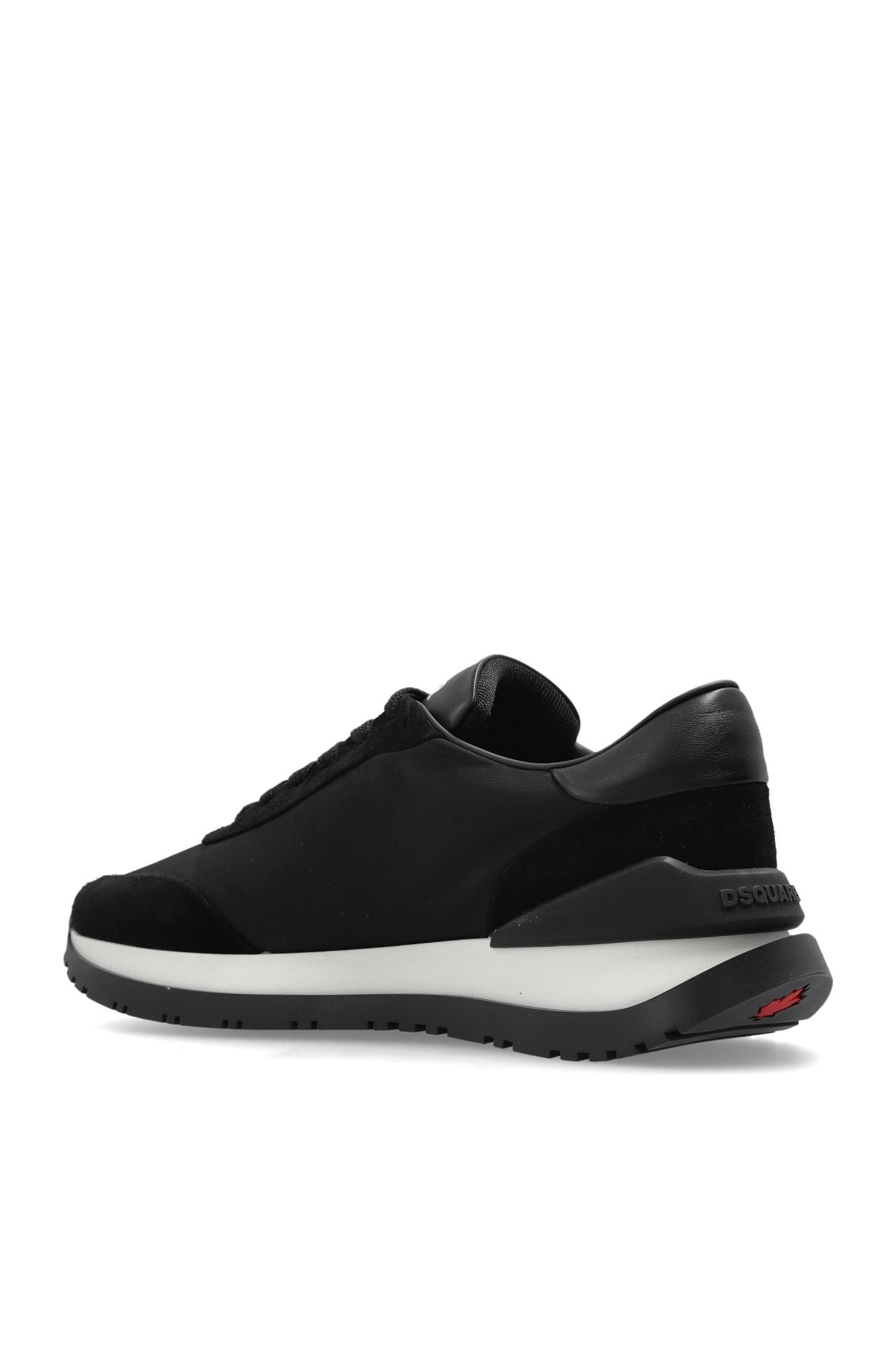 Dsquared2 Lace Up Sneakers In Black