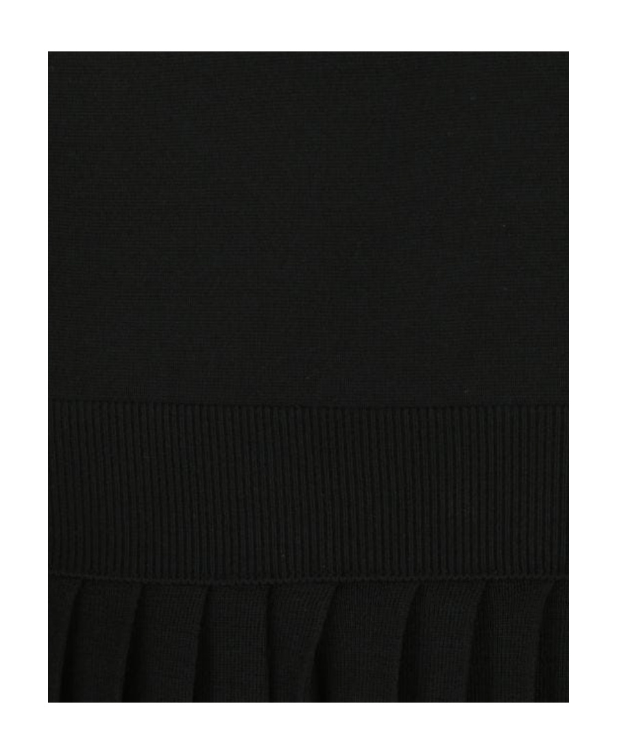 Prada Versatile Wool Blend Dress In Black