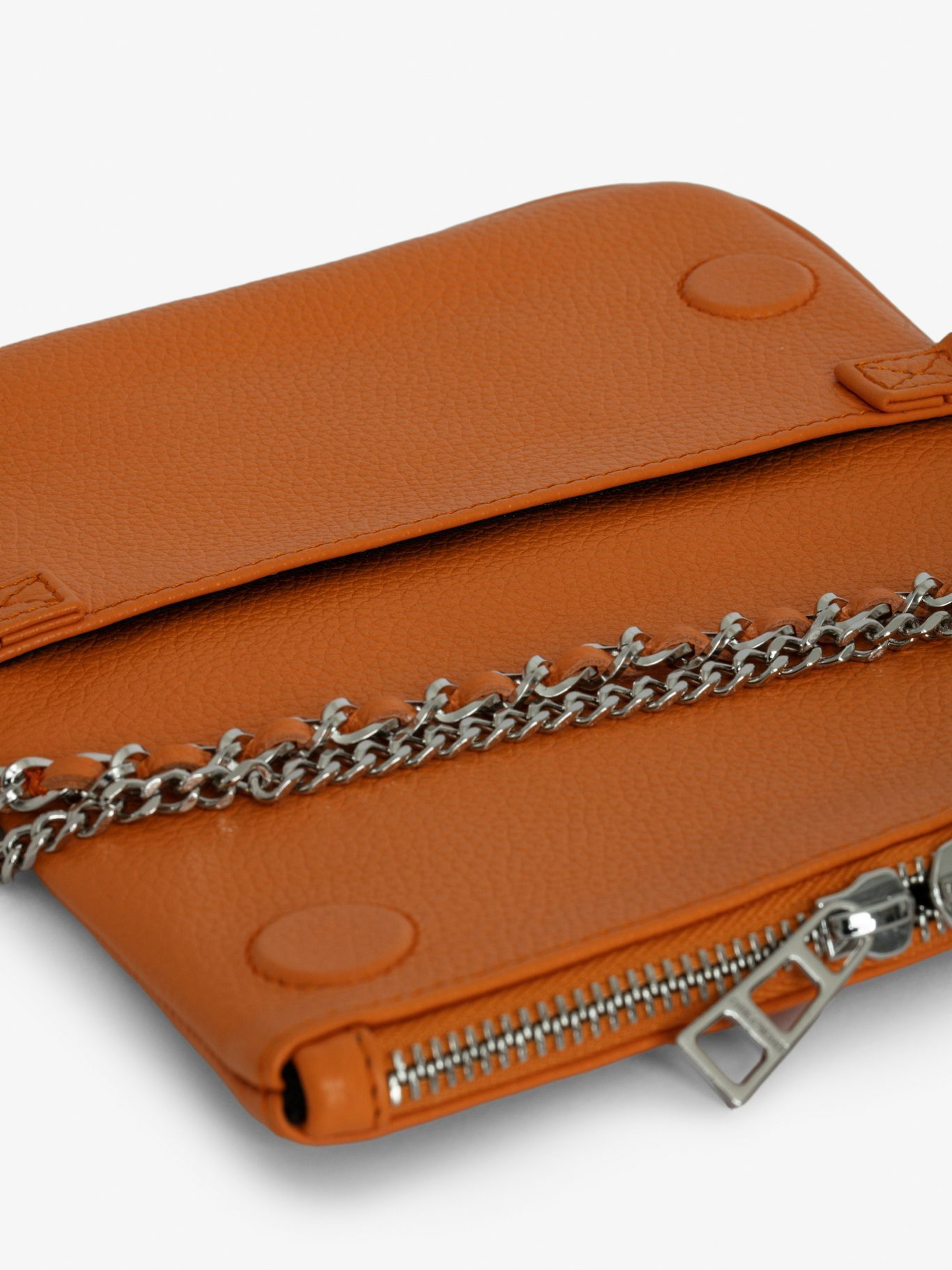 Zadig & Voltaire Rock Nano Shoulder Bag In Brown