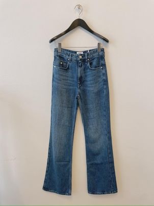 Isabel Marant Étoile High-waisted Straight-leg Jeans In Blue