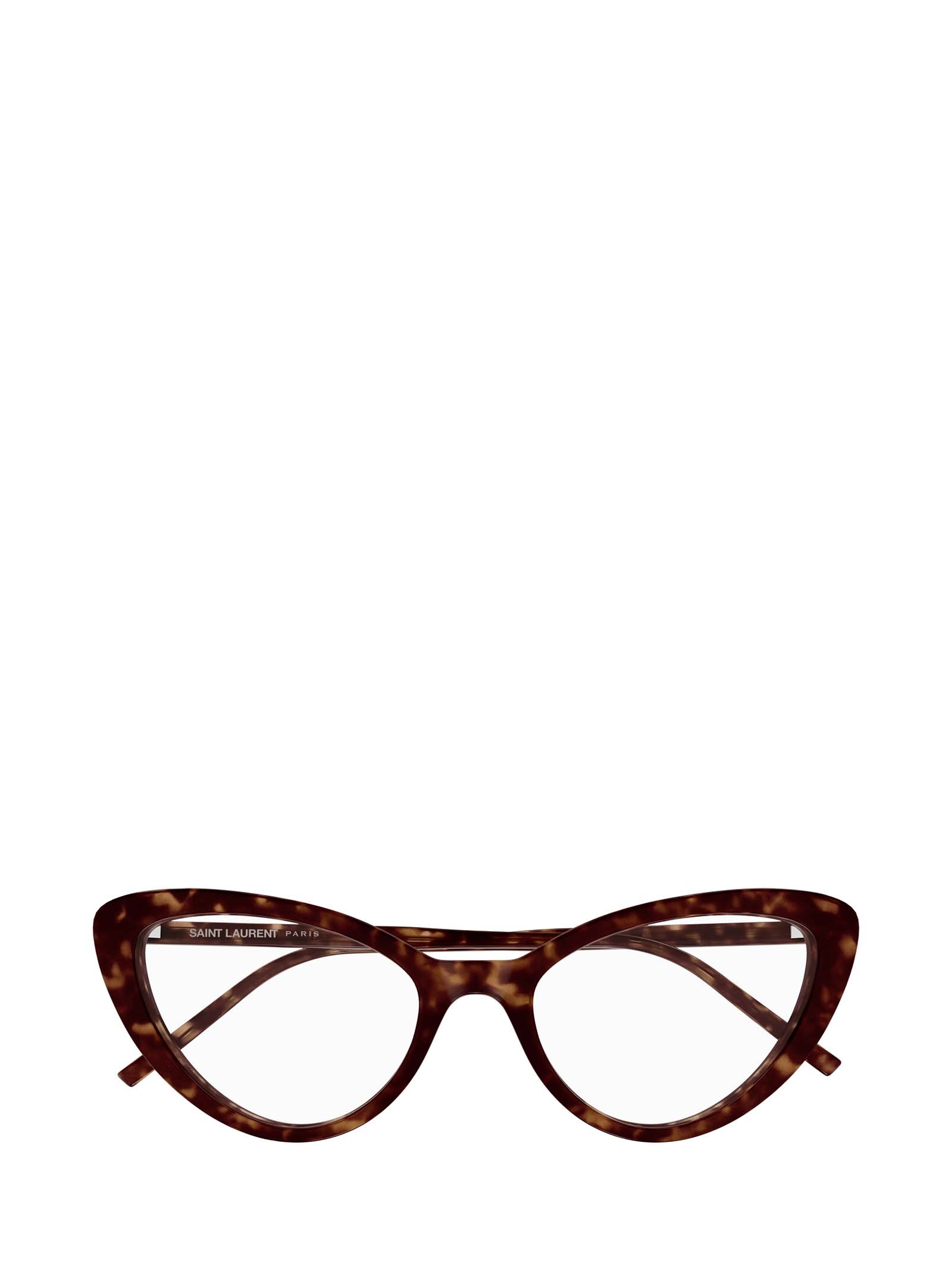 Saint Laurent Full-frame Flat Mirror In Brown