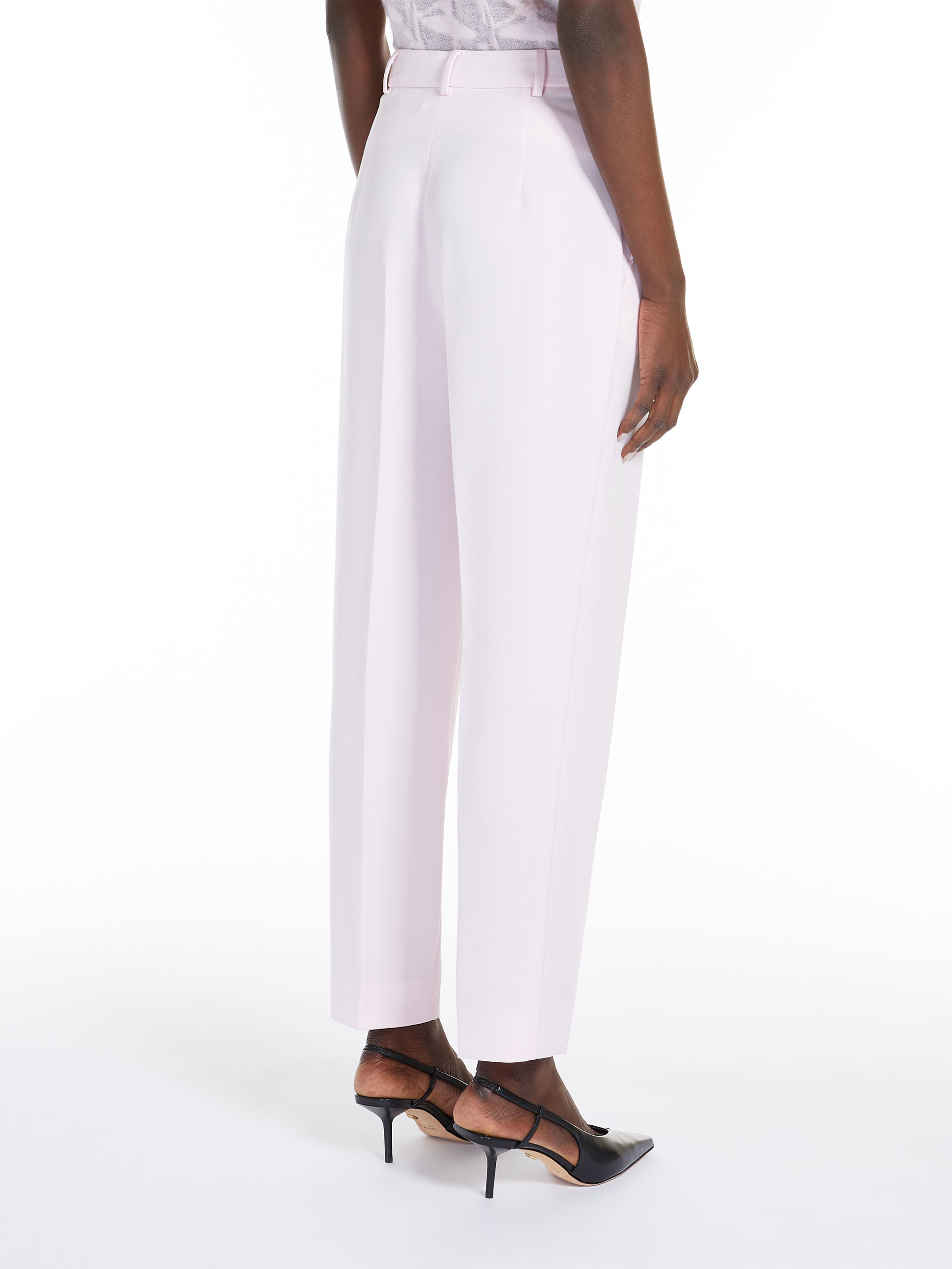 Max Mara Radish Version Casual Pants In White