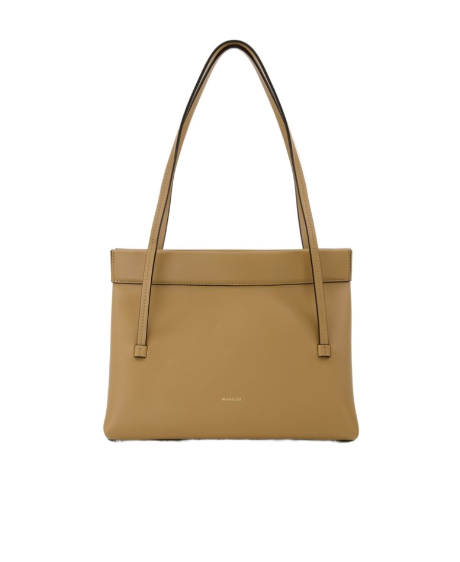 Shop Wandler Joanna Logo-printed Tote Bag In Brown