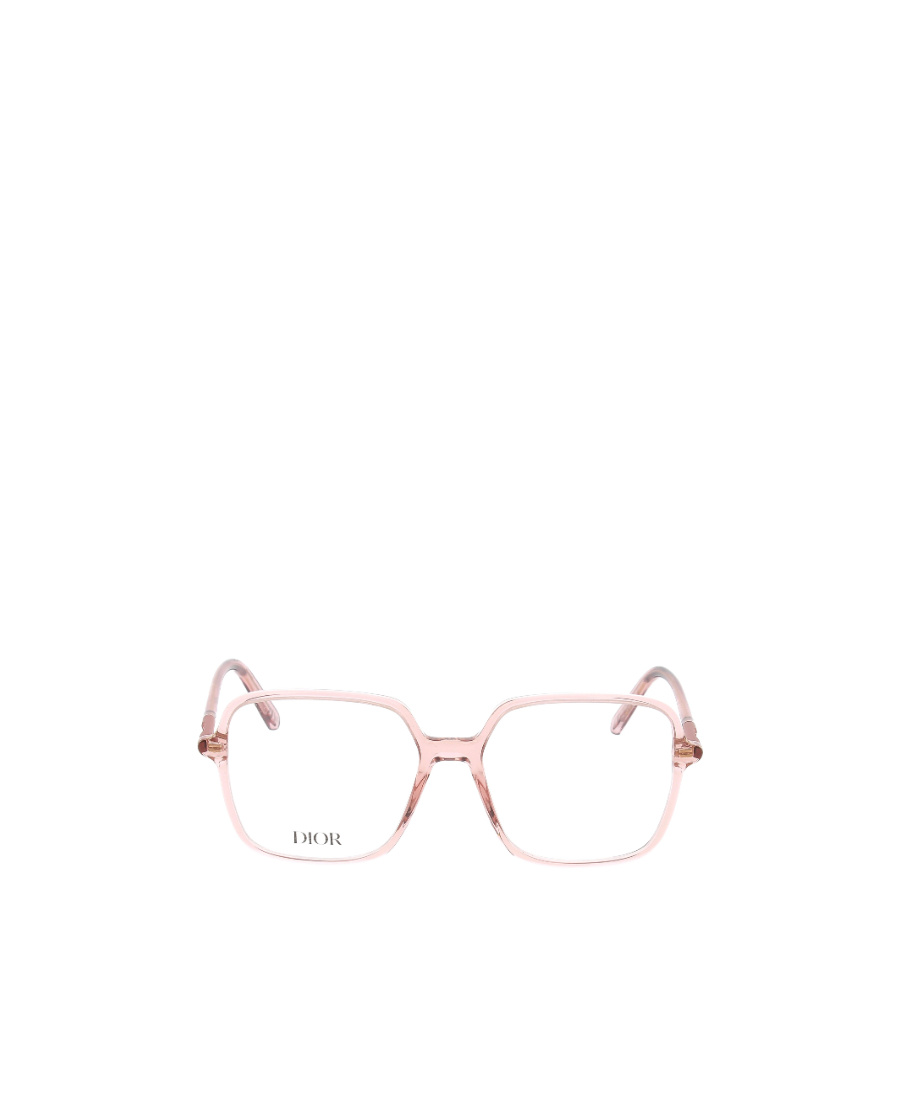 Dior Eyewear Square Framed Optical Glasses In Pink